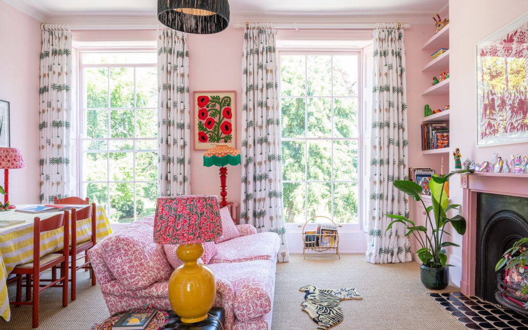 Colourful apartment in Hackney